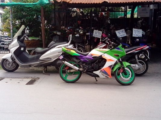 KR150 สีสวยทะเบียนพร้อม aโลตัสพระราม2 087-9849822