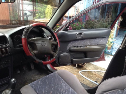 ขายครับ TOYOTA COROLA HI-TORQUE ปี 2000 แก๊ส เกียร ธรรมดา สี พอได้ ภายในไม่ขี้เหล่ ไฟฟ้าใช้ได้ครบ แอร์หนาว เครื่องได้ วิ่งไกล สบาย พร้อมใช้ ราคา 55000 กอล์ฟเจ้าเก่า 085-359-4089 ดูรถ สายไหม วงศกร ขายครับ TOYOTA COROLA HI-TORQUE ปี 2000 แก๊ส เกียร ธรรมดา สี พอได้ ภายในไม่ขี้เหล่ ไฟฟ้าใช้ได้ครบ แอร์หนาว เครื่องได้ วิ่งไกล สบาย พร้อมใช้ ราคา 55000 กอล์ฟเจ้าเก่า 085-359-4089 ดูรถ สายไหม วงศกร