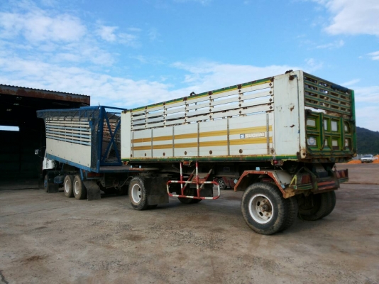 รถบรรทุก 10 ล้อดั๊มพ์ได้ แม่ลูก HINO รุ่น FM227  ราคา 1080000 บ.