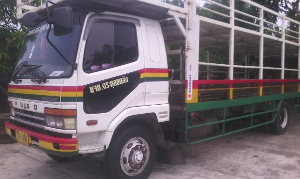 ขายหัวแคชซีรถ6ล้อFUSO7เมตร