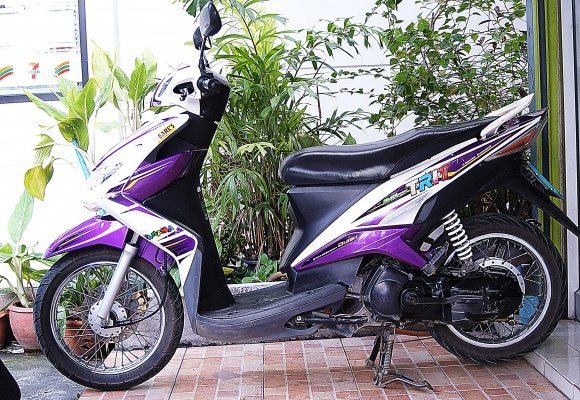 yamaha mio 125 cc diasil หัวฉีด เครื่องดี เดิมๆสวย มีลอยบ้างตามสภาพการใช้งาน