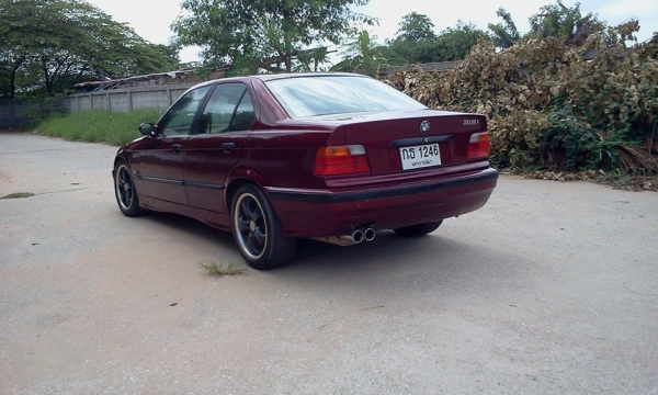 ขาย BMW นกแก้ว e36 1 jz ge ติดแก็ส ล้อ 17 สวย หรูหรา ดูดี มีสเน่ห์