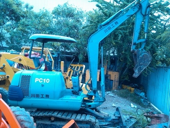 ขาย - รถขุด แบคโฮ KOMATSU PC 10-7 มือสองญี่ปุ่น ใบมีดดันปรับได้ 4 ทิศทาง แทรคเหล็กหุ้มยาง พร้อมใช้งาน