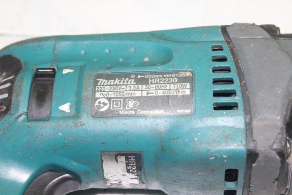 สว่านระบบโรตารี่ยี่ห้อmakita รุ่นhr 2230 ทำงานได้2ระบบพร้อมใช้งานครับ สว่านระบบโรตารี่ยี่ห้อmakita รุ่นhr 2230 ทำงานได้2ระบบพร้อมใช้งานครับ