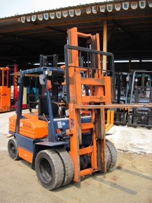 รถยกโตโยต้าจากญี่ปุ่น สภาพดี ขนาด 2.5 ตัน ดีเซล 1Z