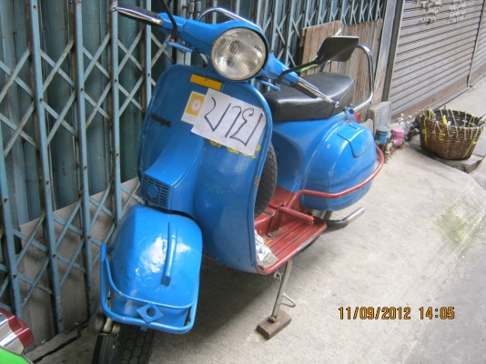 สปริ้น px150 หัวกลม สีฟ้ามีเล่มและชุดโอนพร้อม