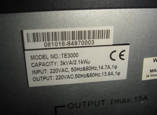 ขายUPS Syndome TE1000 ขายUPS Syndome TE1000