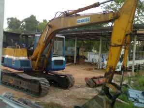 komatsu 120 รุ่น  3  โซ่ดี เอวดี  พร้อมใช้สุดๆๆ เอกสาร อินวอย