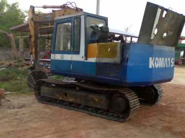 komatsu 120 รุ่น  3  โซ่ดี เอวดี  พร้อมใช้สุดๆๆ เอกสาร อินวอย