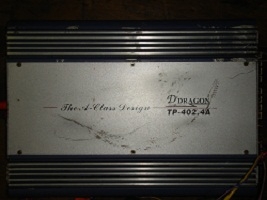 ขายแอมป์ติดรถยนต์ของD dragon 4แชลแนล