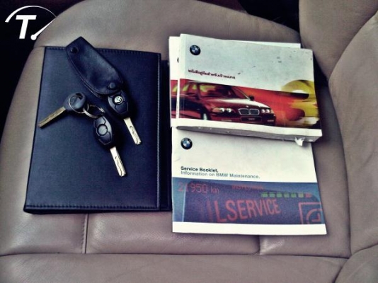 ฟรีดาวน์ BMW 323 iA ปี 2002 เจ้าของผู้หญิง มือเดียว วิ่งน้อย เข้าศูนย์ กุญแจครบ 3 ชุด