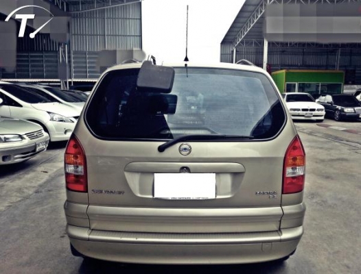 ฟรีดาวน์ CHEVROLET ZAFIRA 2.2 CDX ปี 2003 เป็นตัวท๊อปสุด รถสภาพสวยมากๆ วิ่งน้อย เช็คศูนย์ CHEV ตลอด