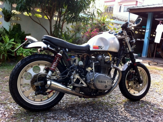 ขายxs 650ถังอลูมิเนียมแต่งเยอะ ทะเบียนแท้