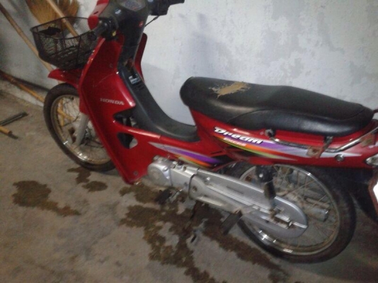 ขาย ฮอนด้าดรีมเอ็กเซล125 เดิมๆ สภาพพร้อมขี่ สีแดง มีเล่ม สามพราน นครปฐม