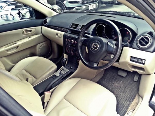 ฟรีดาวน์ MAZDA3 1.6 Vปี2006 ABS/AIRBAG ตัวTOPสุดติดแก๊ส LPG หัวฉีด Energy refrom มือเดียว วิ่งน้อย
