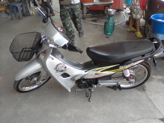 ขายถูก wave110s ปี44 รถบ้าน,มือเดียว ขายเองมีคันเดียว