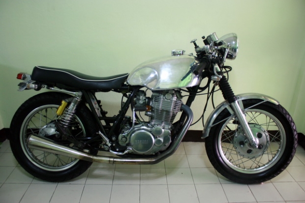 ขาย Sr 400 Cafe  England ถังเนียม BSA เลขเต็ม ปี98