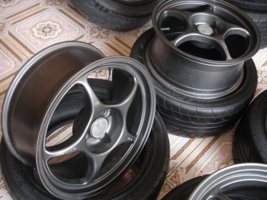 Enkai pro1เเท้ ขอบ16 4รู100 et32พร้อมยางAD07