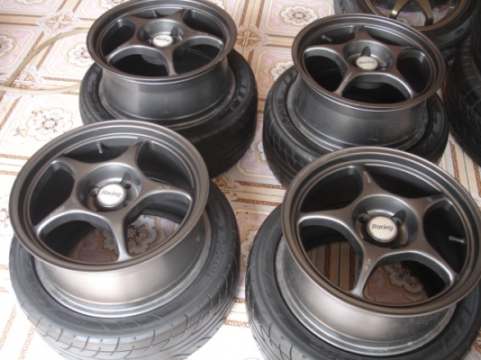 Enkai pro1เเท้ ขอบ16 4รู100 et32พร้อมยางAD07 Enkai pro1เเท้ ขอบ16 4รู100 et32พร้อมยางAD07