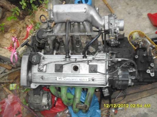 ขายเครื่องยนต์ TOYOTA 4A FE เกียร์ธรรมดา ราคาถูก 6,000บาท ขายเครื่องยนต์ TOYOTA 4A FE เกียร์ธรรมดา ราคาถูก 6,000บาท