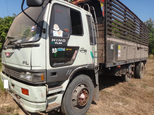 ขายด่วนๆ สิบล้อเพลาเดียว HINO FL 3H 195 พร้อมใช้งาน
