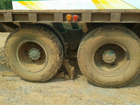 ขายเทนเลอร์ 10 ล้อ 2 เพลา ไม่มีเล่มทะเบียนราคาถูก คัสซีรถเรียว เครื่องแดวู 320 แรงม้า มีใบคุมเครื่อง ช่วงล่างใหญ่ของ ROCKY 240 วางหัว SUMO227 เบรคทิฟฟี่  เพาวเวอร์ ราคาต่อรองได้ครับ