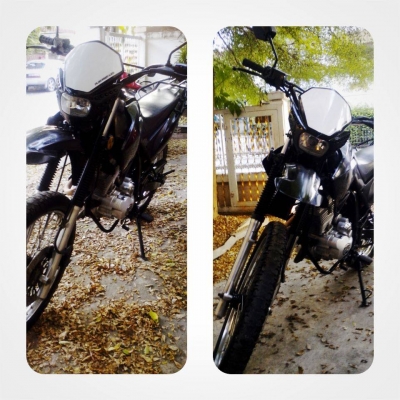 รถวิบาก Lifan Cross 200 สีดำ