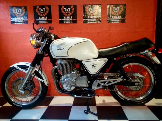 T&amp;T BIKE RAMA2 เอาใจวัยรุ่น 54500 ฿HONDA CLUBMAN 400 รุ่นสุดท้าย สุดเท่ เอกสารอินวอย สรรพสามิต แท้