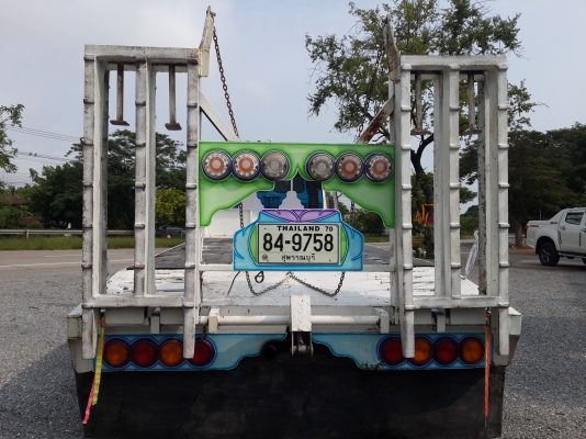 ขายรถเทรลเลอร์ 2 เพลา บรรทุกรถเกี่ยวข้าว  ISUZU ร็อกกี้ 10 ล้อเตี้ย ยาง 825 ครัซซี FRR12LA เครื่อง 6BG1 = 175 แรงม้า รถ 2 เพลา