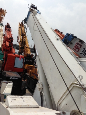 รถเครน 4 ล้อ TADANO TR80M-1 เก่าจากญี่ปุ่น พร้อมใช้งาน