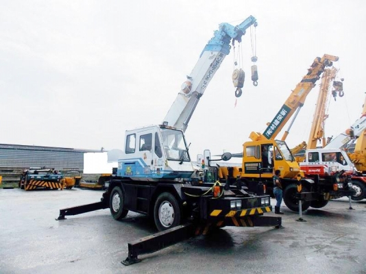 รถเครน 4 ล้อ TADANO TR80M-1 เก่าจากญี่ปุ่น พร้อมใช้งาน