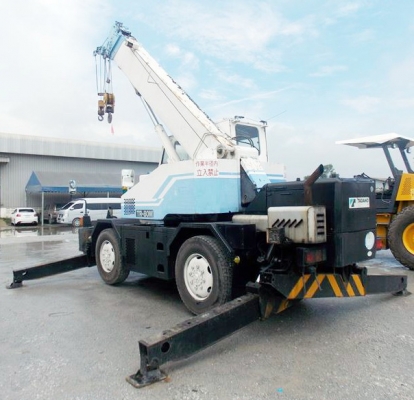 รถเครน 4 ล้อ TADANO TR80M-1 เก่าจากญี่ปุ่น พร้อมใช้งาน