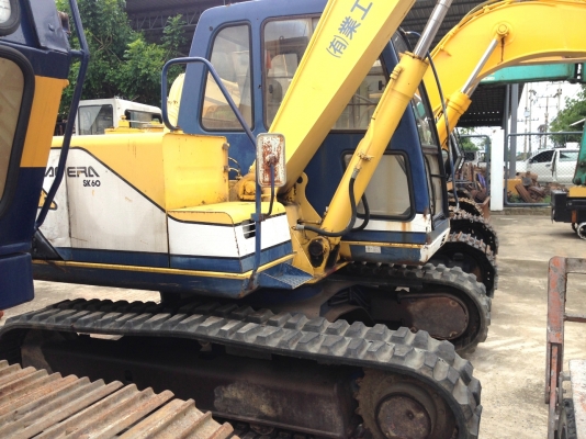 ขายรถแบคโฮ KOBELCO SK60-/// รถเก่านอก เอกสารอินวอย แทรคยาง ราคา 790000 ขายรถแบคโฮ KOBELCO SK60-/// รถเก่านอก เอกสารอินวอย แทรคยาง ราคา 790000