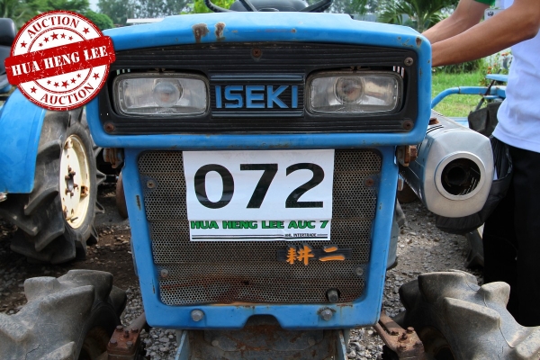 AUC 7 Code 072 รถแทรกเตอร์ ISEKI TX1510F ราคา เริ่มต้นการประมูล 45,000 บาท AUC 7 Code 072 รถแทรกเตอร์ ISEKI TX1510F ราคา เริ่มต้นการประมูล 45,000 บาท