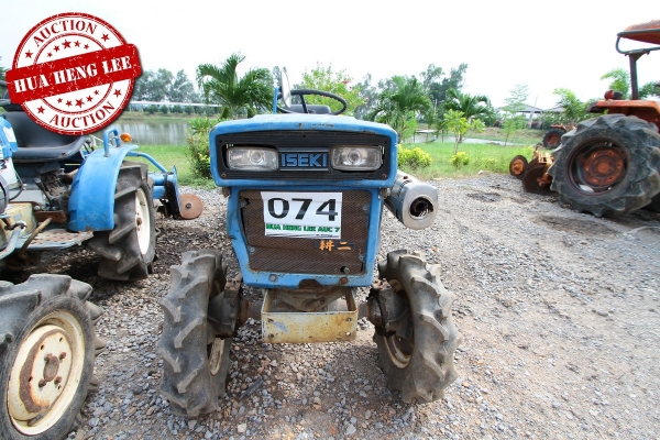 AUC 7 Code 074  รถแทรกเตอร์ ISEKI TX1410F  ราคา เริ่มต้นการประมูล 45,000 บาท