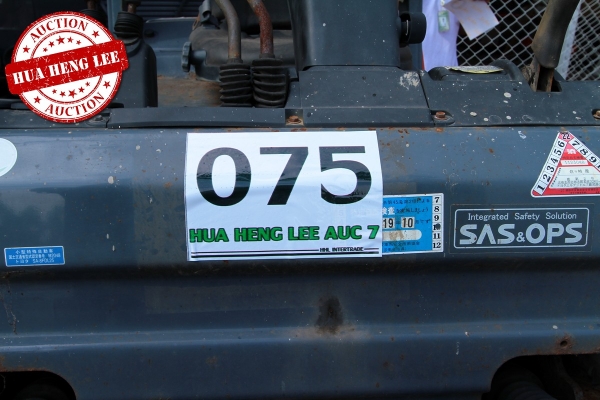 AUC 7 Code 075 รถโฟล์คลิฟท์ TOYOTA 8FDL25 ราคา เริ่มต้นการประมูล 350,000 บาท AUC 7 Code 075 รถโฟล์คลิฟท์ TOYOTA 8FDL25 ราคา เริ่มต้นการประมูล 350,000 บาท