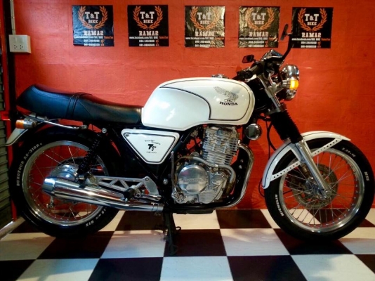 T&amp;T BIKE RAMA2 เอาใจวัยรุ่น 54500 ฿HONDA CLUBMAN 400 รุ่นสุดท้าย สุดเท่ เอกสารอินวอย สรรพสามิต แท้