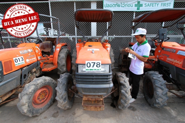 AUC 7 Code 078 รถแทรกเตอร์ KUBOTA L3408 ราคา เริ่มต้นการประมูล 130,000 บาท AUC 7 Code 078 รถแทรกเตอร์ KUBOTA L3408 ราคา เริ่มต้นการประมูล 130,000 บาท