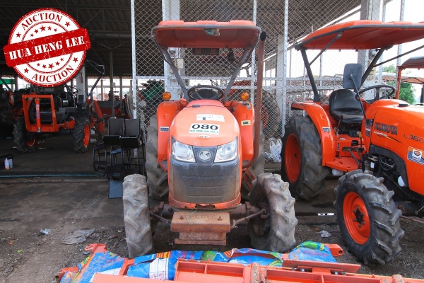 AUC 7 Code 080 รถแทรกเตอร์ KUBOTA L3608 ราคา เริ่มต้นการประมูล 210,000 บาท AUC 7 Code 080 รถแทรกเตอร์ KUBOTA L3608 ราคา เริ่มต้นการประมูล 210,000 บาท