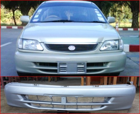 กันชนหน้า โซลูน่า หยดน้ำ ของแท้มือสอง