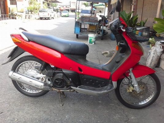 nouvo ตัวเก่า สีแดง วิ่ง 4,000 กม.ไมล์แท้ๆ รถสวย ชุดสีสด เครื่องเดิม แน่นๆ รับประกัน ยางมิชลินอย่างดี ระบบไฟใช้ได้หมด รถให้ฝรั่งเช่า ไม่ช้ำ ขับน้อย ภาษี พรบ.ถึงปีหน้า