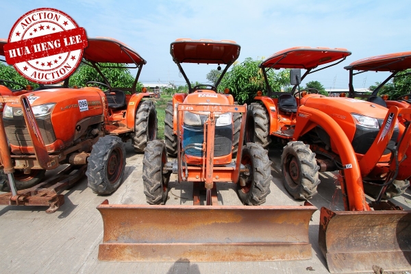 AUC 7 Code 087  รถแทรกเตอร์ KUBOTA L4708  ราคา เริ่มต้นการประมูล 355,000 บาท