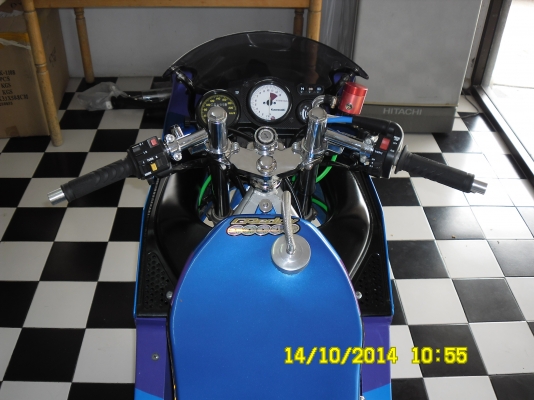 Kawasaki zx สีน้ำเงิน สภาพสวย พร้อมใช้แต่งสวย เอกสารครบ