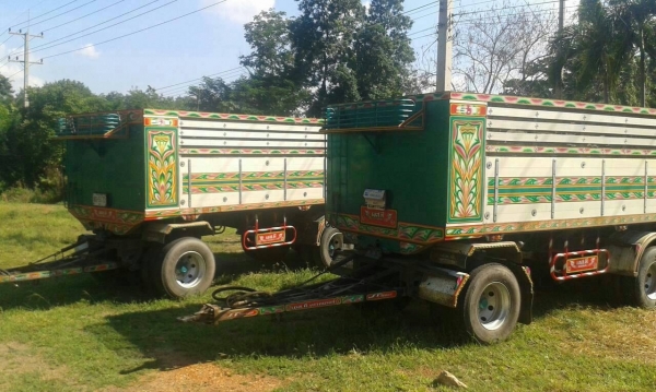 ขาย HINO MEGA 380 แรง แม่+ลูกดั๊ม กระบะเนียมอู่ เอส ที รถปี 54