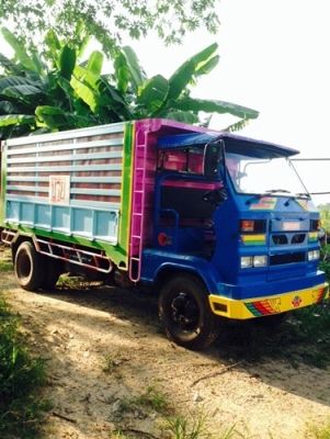 ขายรถอีแต๋น 6 ล้อดั๊ม บรรทุก 7 ตัน สภาพดี พร้อมใช้