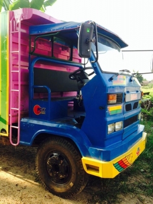 ขายรถอีแต๋น 6 ล้อดั๊ม บรรทุก 7 ตัน สภาพดี พร้อมใช้