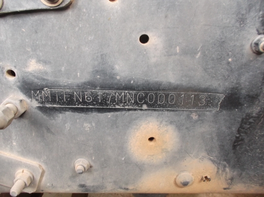 มิตซูบิชิ 627 ปี 48 ยูโรทู เครนทาร์ดาโน่ 3.5ตัน รถ12ล้อ 2เพลา