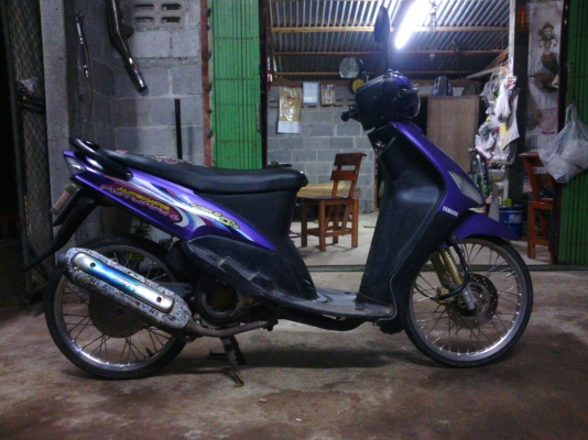Yamaha Mio เครื่องหลวมตามอายุการใช้งานเอกสารชุดโอนครบราคา6,900บาท