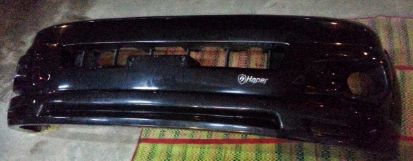 กันชนหน้า Fortuner +SKIRT Haper ของแท้มือสอง ถอดจากรถแปลงหน้าเป็น BMC