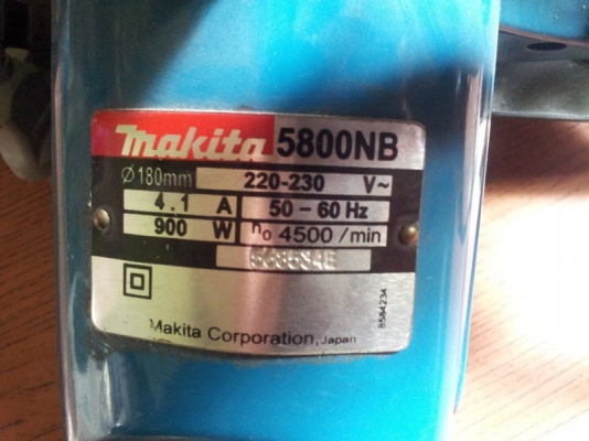 ขายเลื่อยวงเดือนขนาดใบ 7 นิ้ว Makita 5800NB ขายเลื่อยวงเดือนขนาดใบ 7 นิ้ว Makita 5800NB